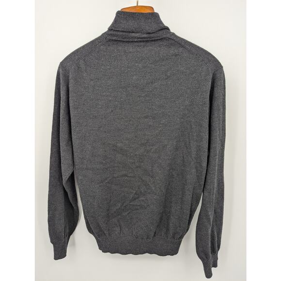 Vintage Brooks Brothers 100% Merino Wool Turtleneck Sweater Men's Size XL - Picture 2 of 4